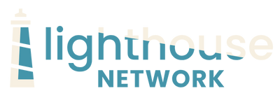 Lighthouse Network logo, home of the Behind the Founder Journey podcast